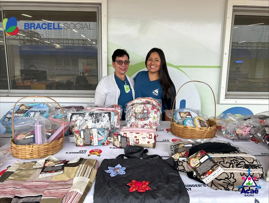 Costura e Cria marca presença em feira da Bracell Social